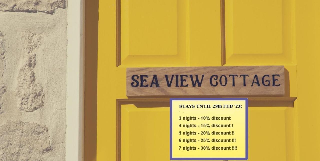 Sea View Cottage Portland Eksteriør bilde