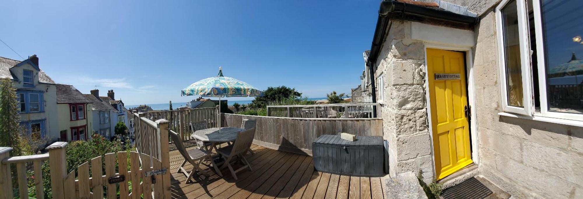 Sea View Cottage Portland Eksteriør bilde